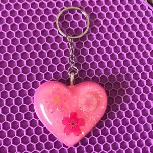 Spring Cherry Blossom Keychain
